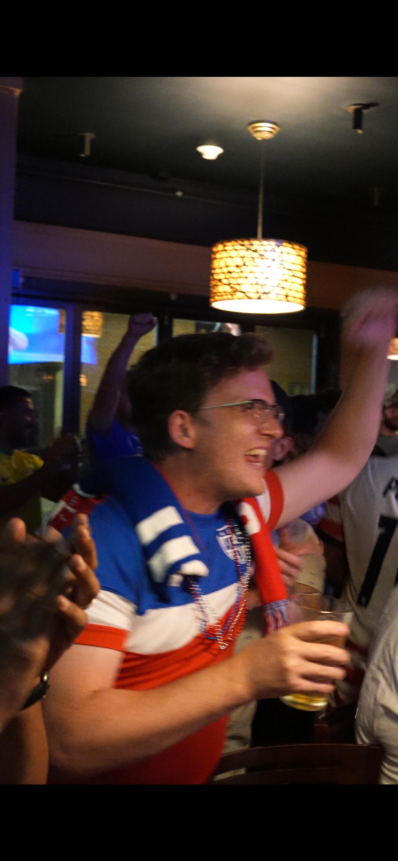 World Cup watch party at Carter's