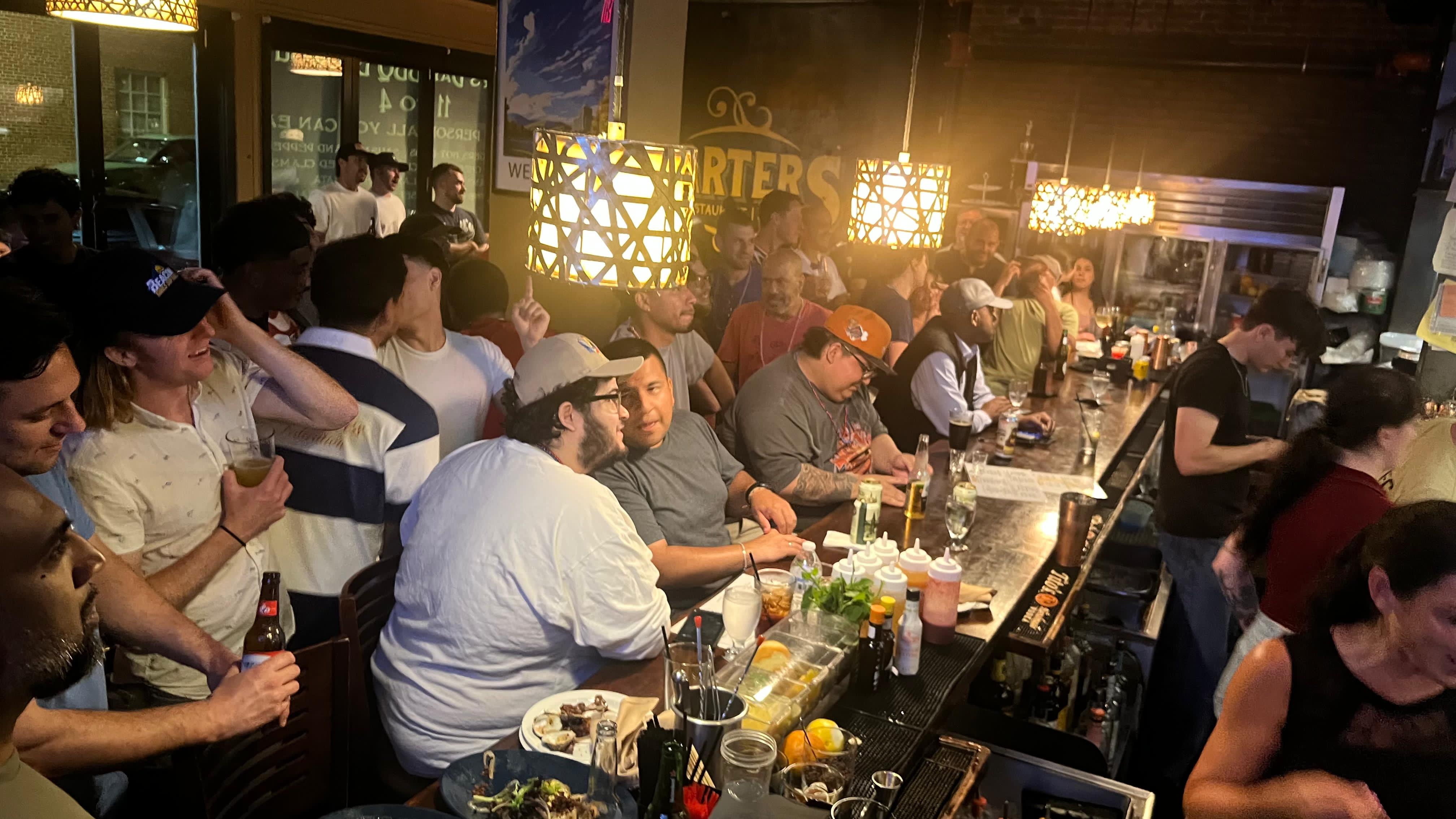 World Cup watch party at Carter's