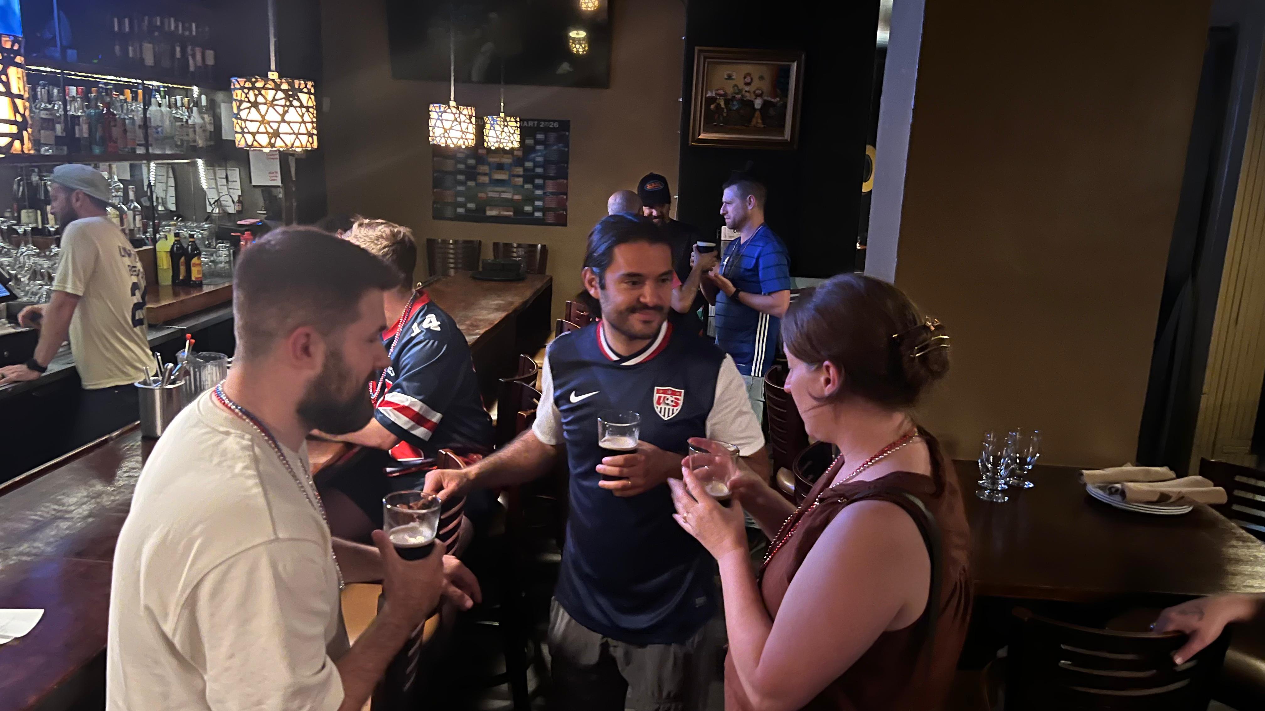 World Cup watch party at Carter's