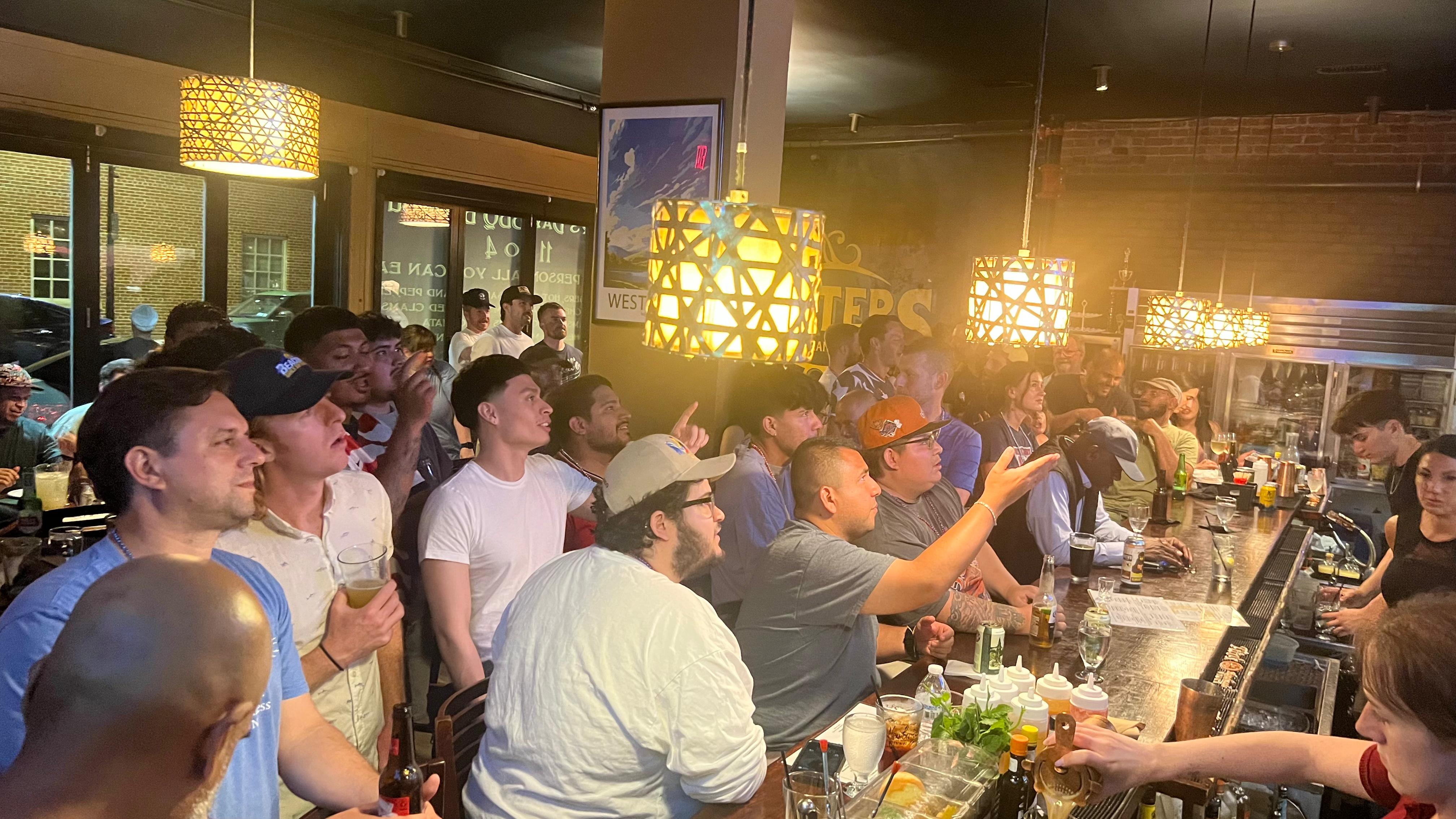World Cup watch party at Carter's