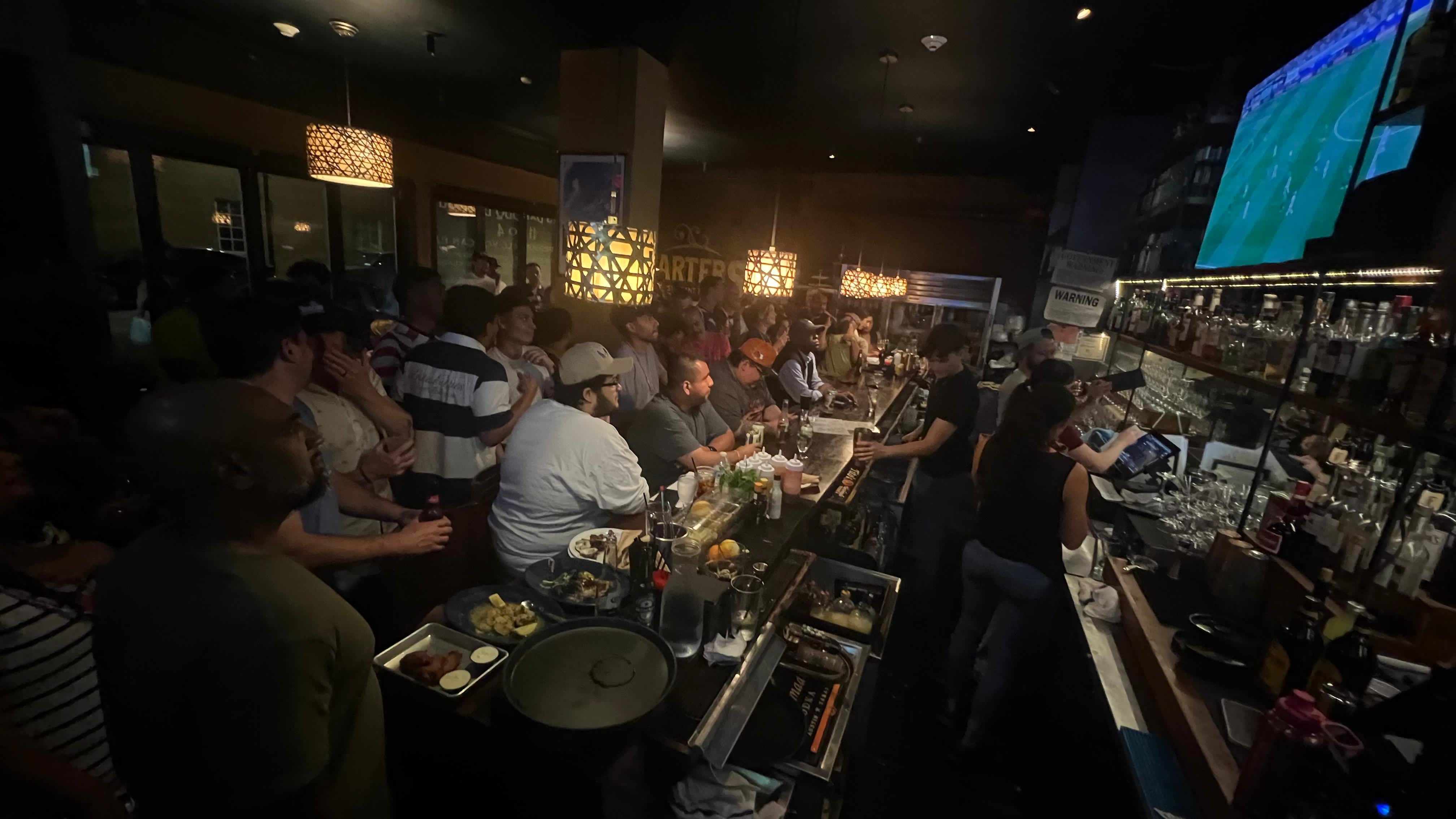 World Cup watch party at Carter's