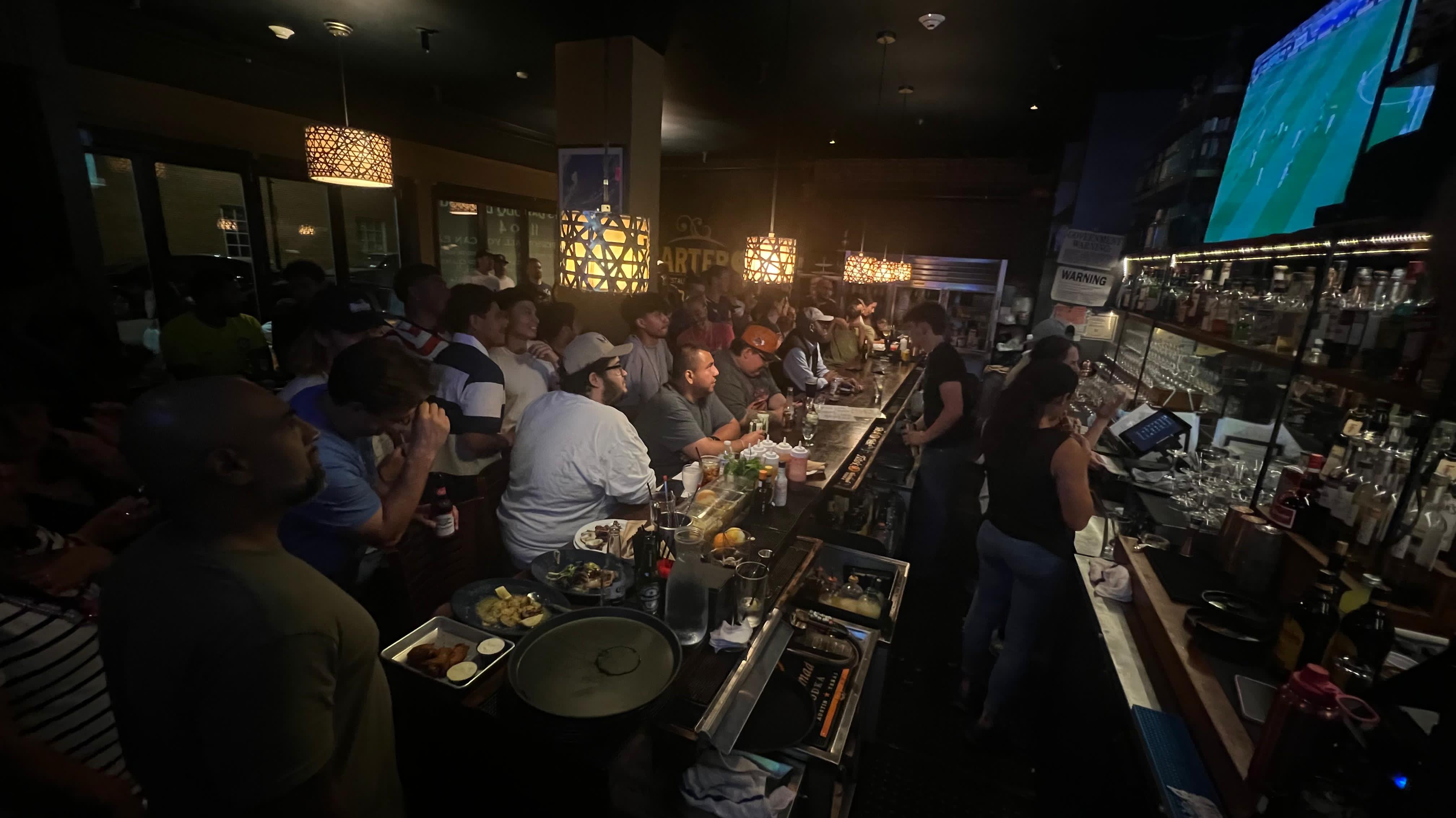 World Cup watch party at Carter's