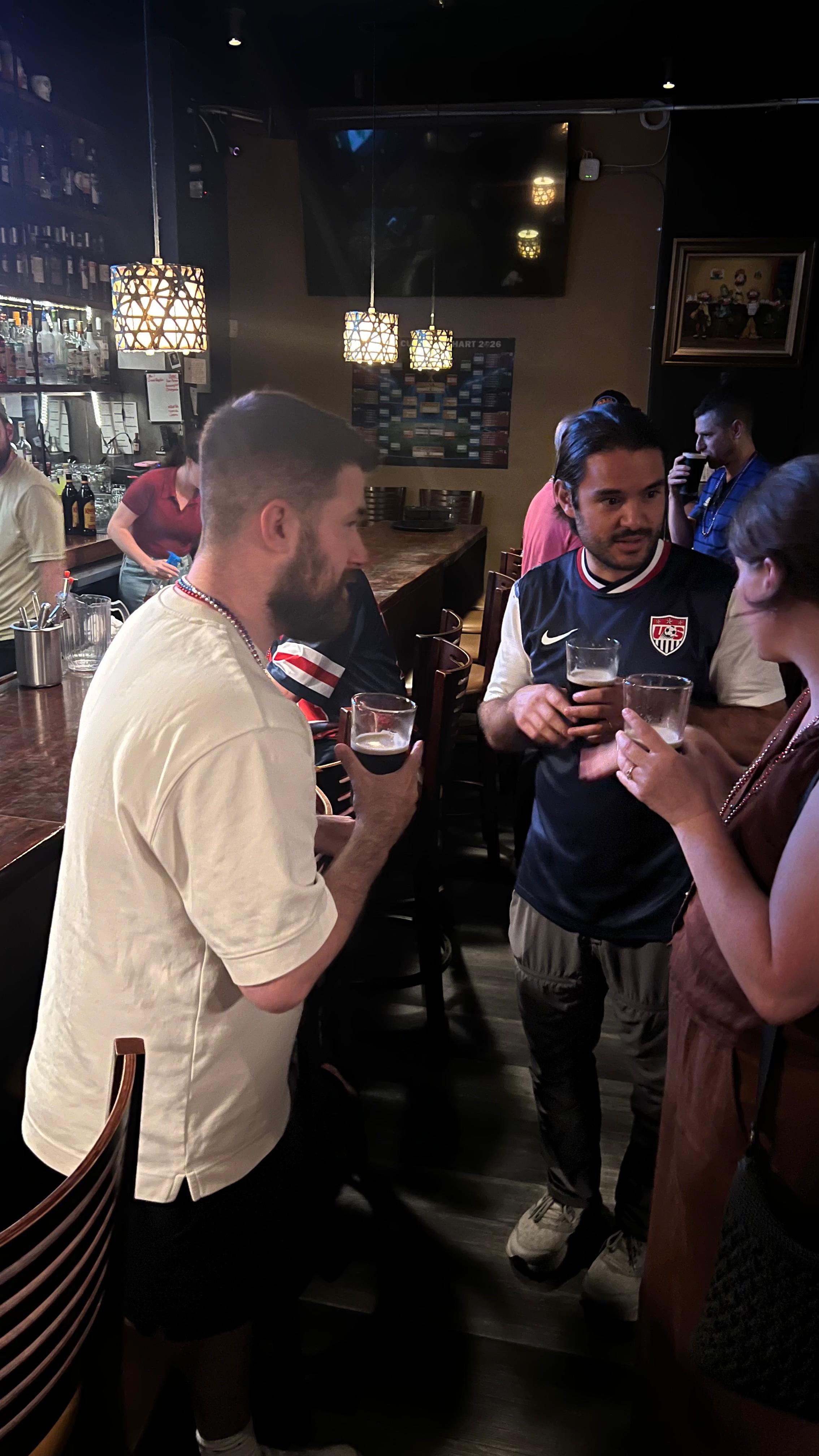 World Cup watch party at Carter's