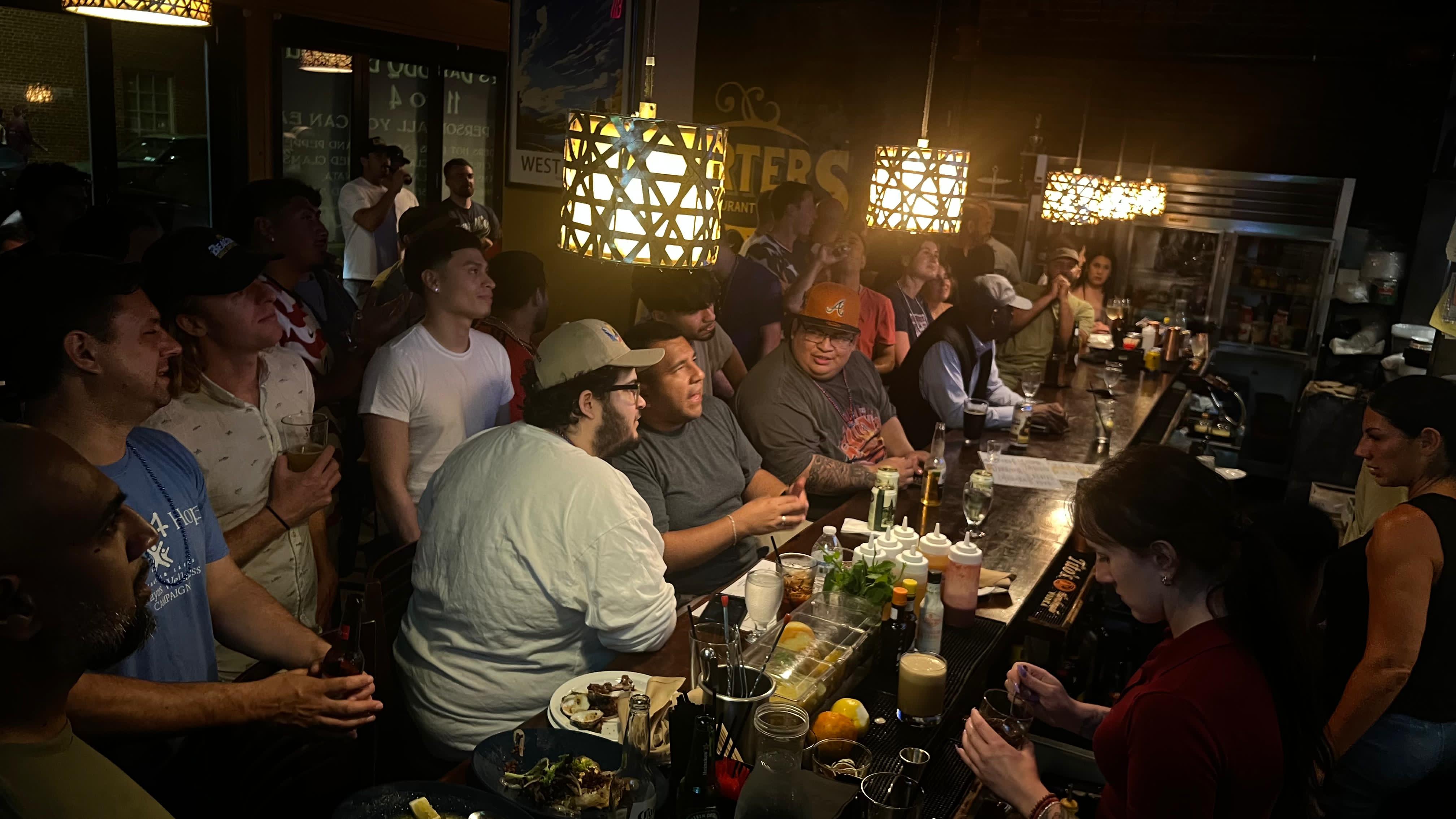 World Cup watch party at Carter's