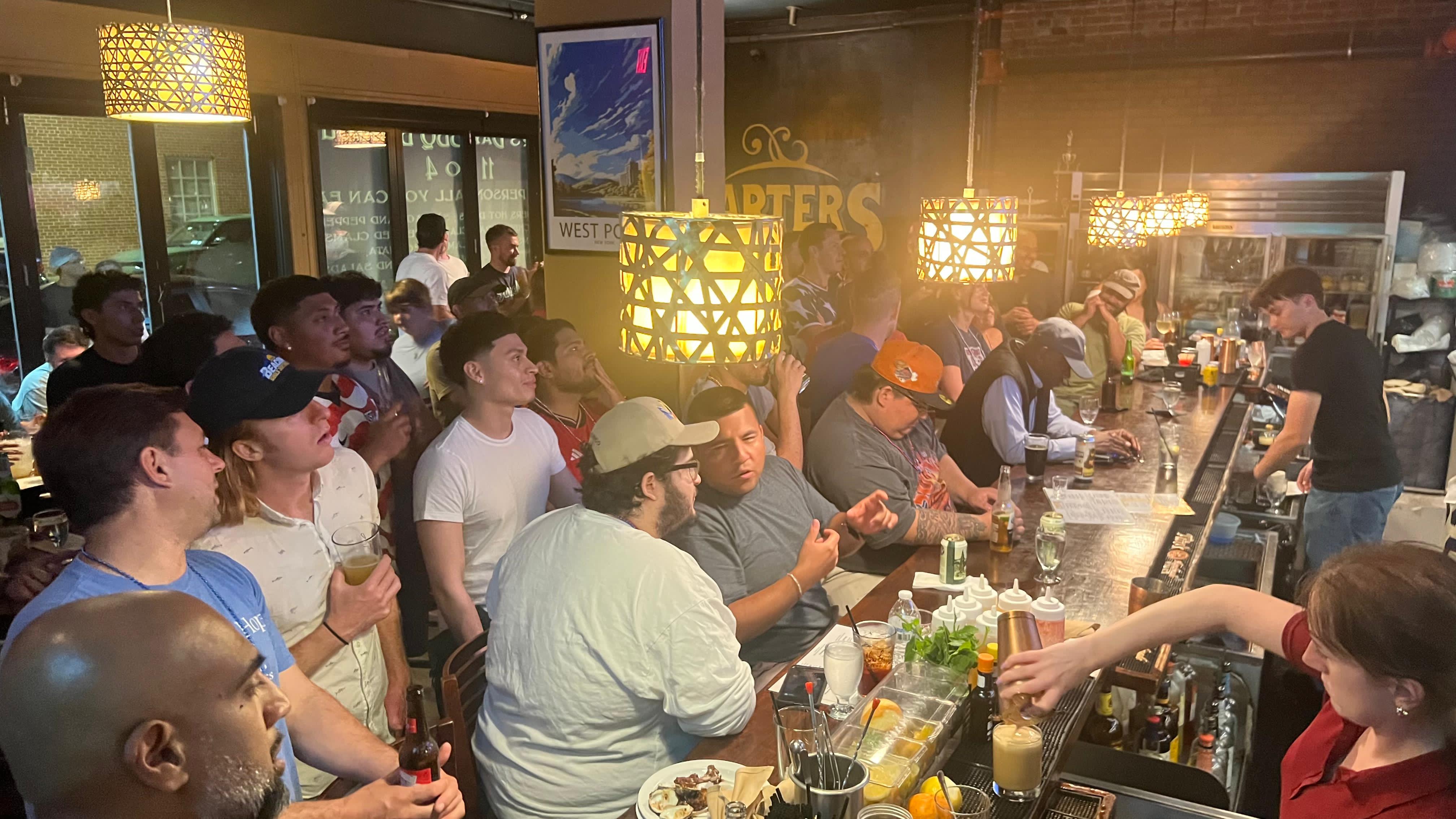 World Cup watch party at Carter's
